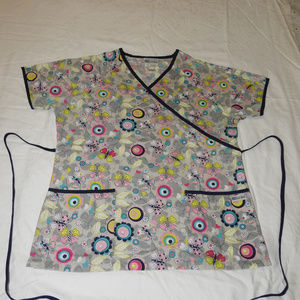 Uniform Advantage Mock Wrap scrub top